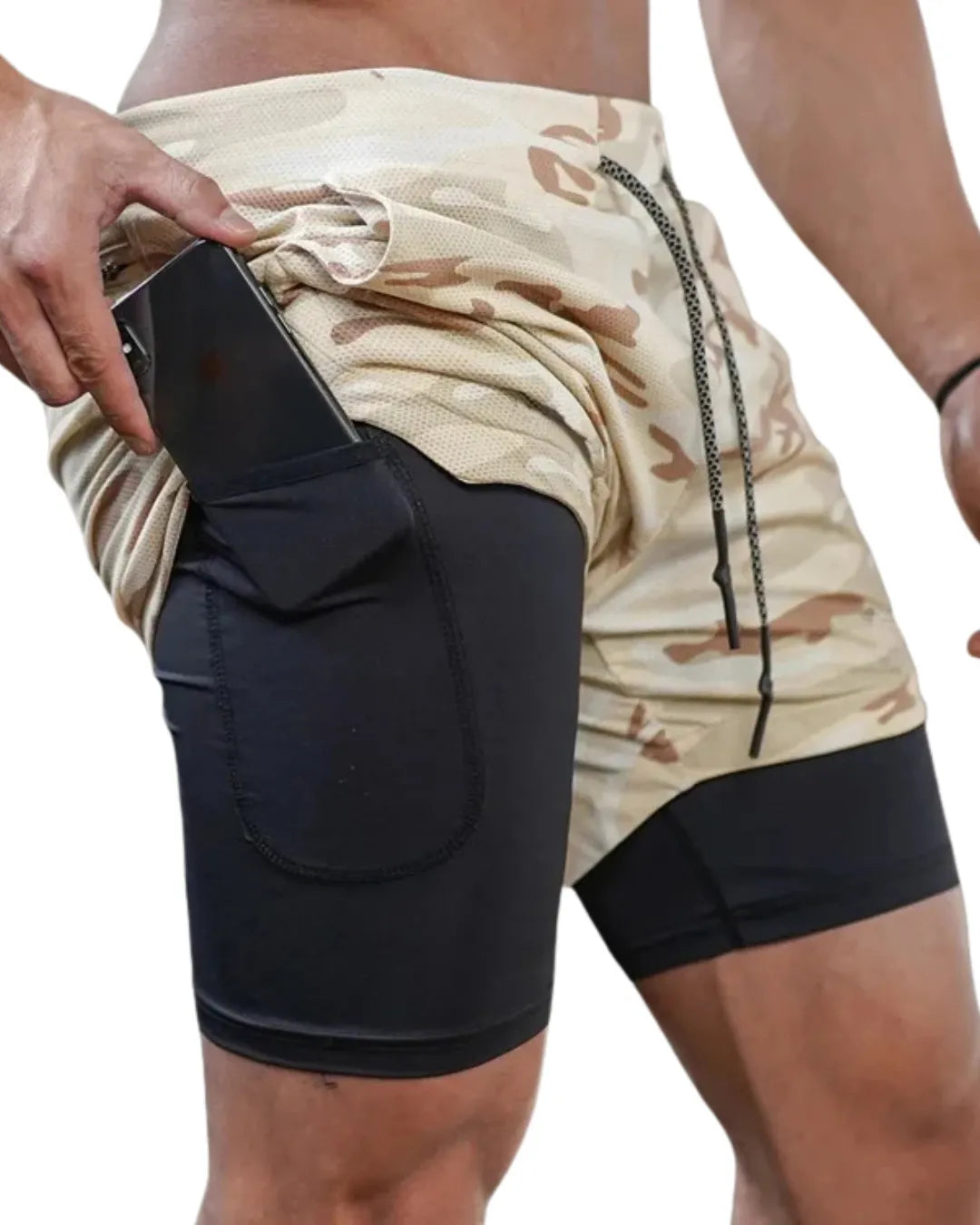 Dual-Layer Training Shorts