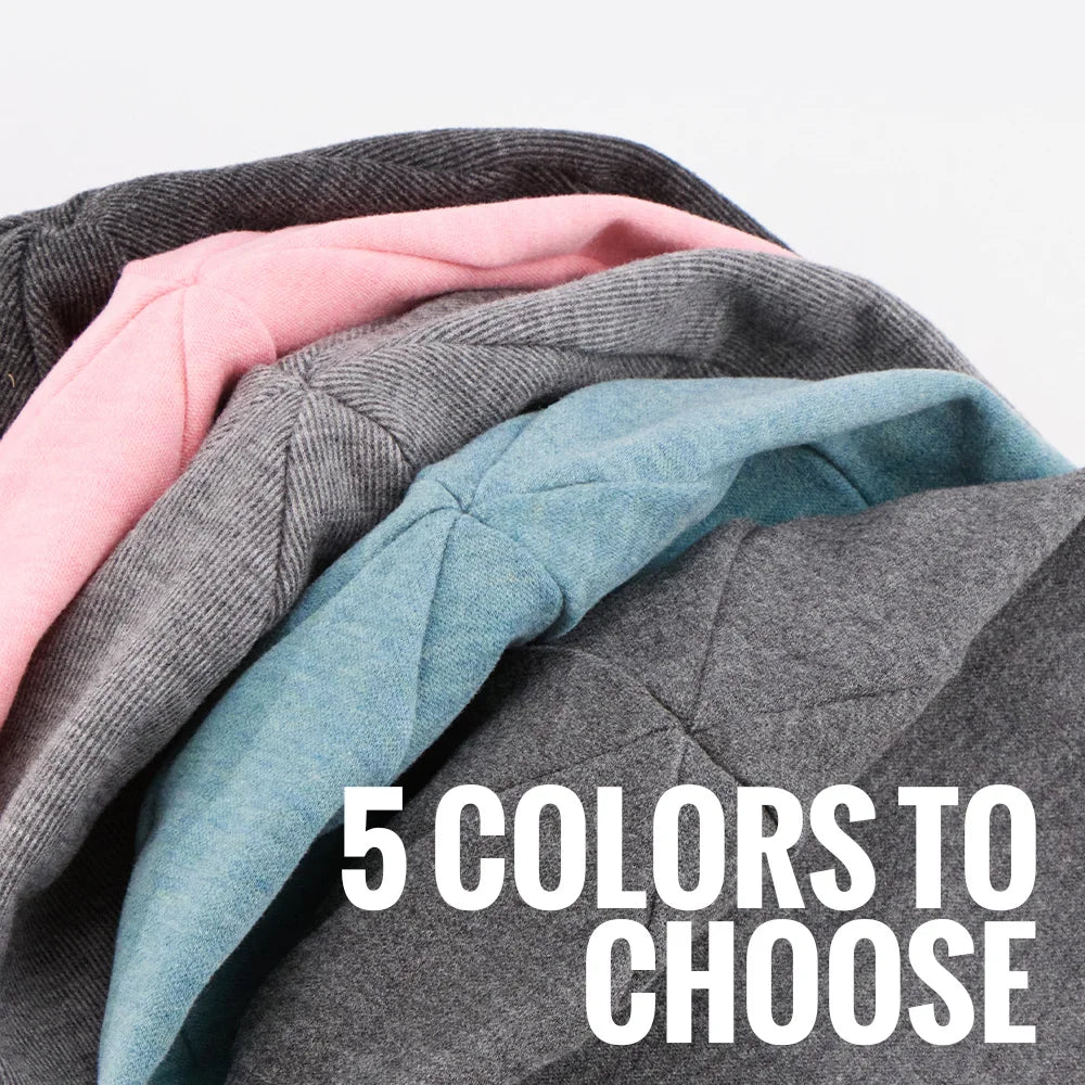 WRELS Skull Cap Fleece Beanie Winter Windproof Breathable Polar Beanie Cap Thick Unisex for Outdoor Exercising Cycling Cap