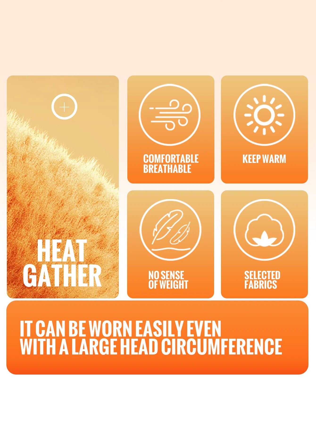 WRELS Warm Beanie Knit Hat Lightweight Fleece Lined Beanie Warm Winter Running Cap Knit Cuffed Cap Outdoor Beanie Cap Sports Hat