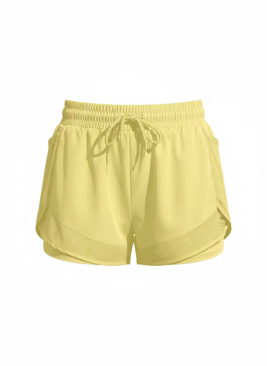 Dual-Layer Pocket Shorts