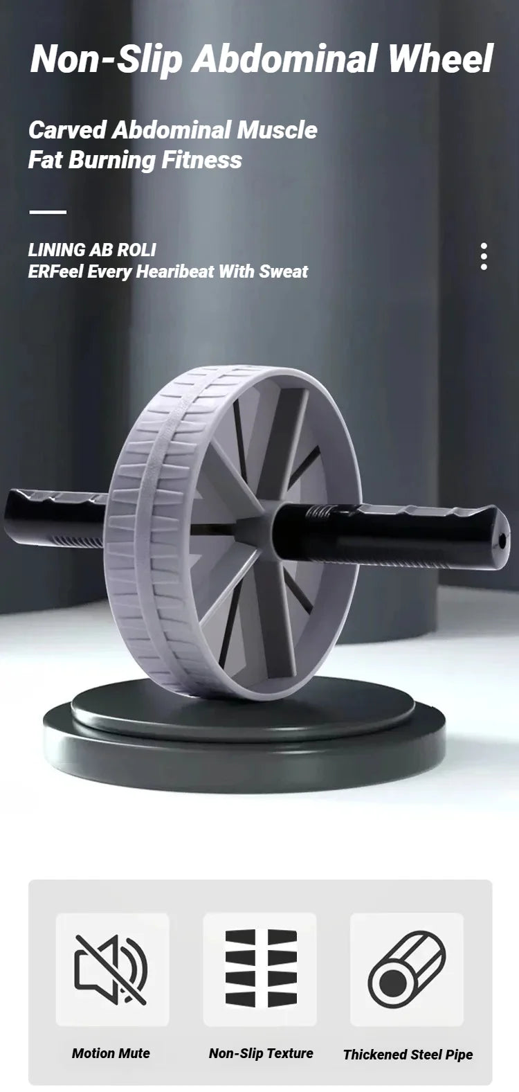 Core Stability Wheel – Ab Roller Trainer