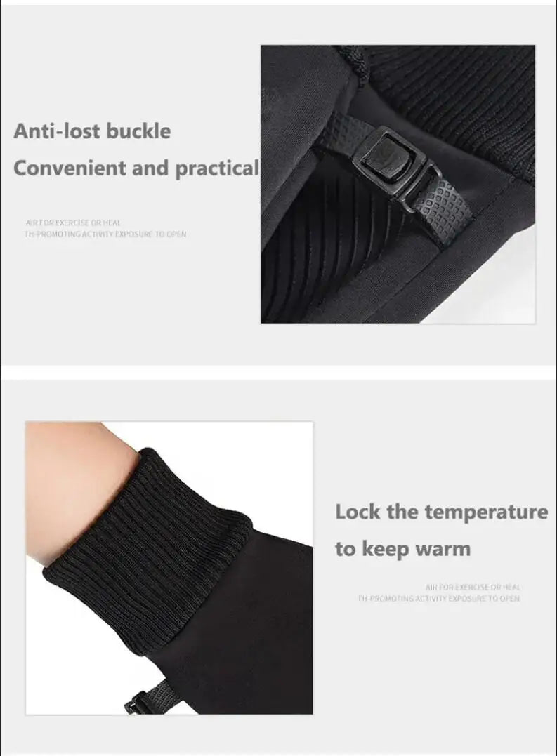 Waterproof Thermal Grip Gloves