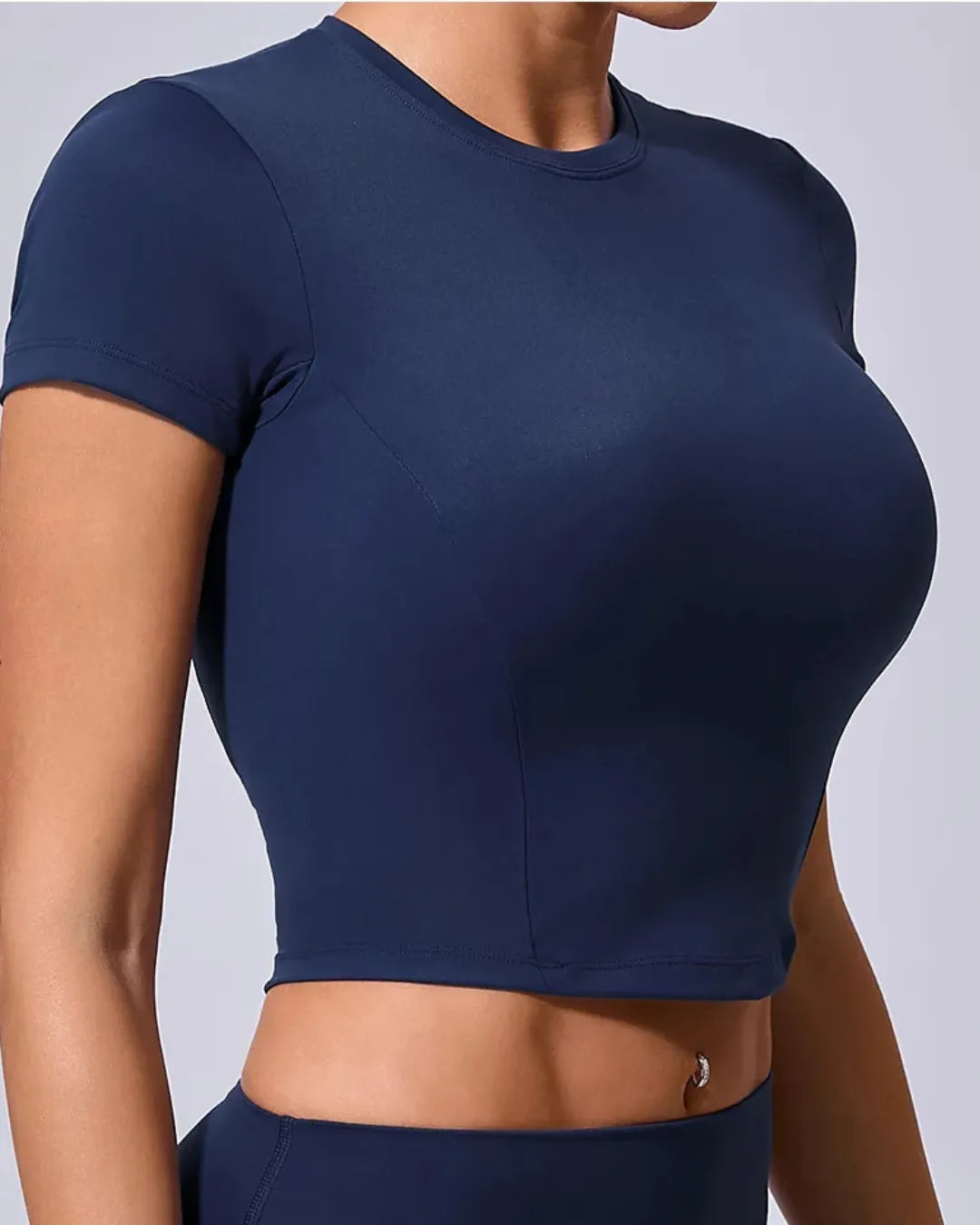Seamless Crop Tee