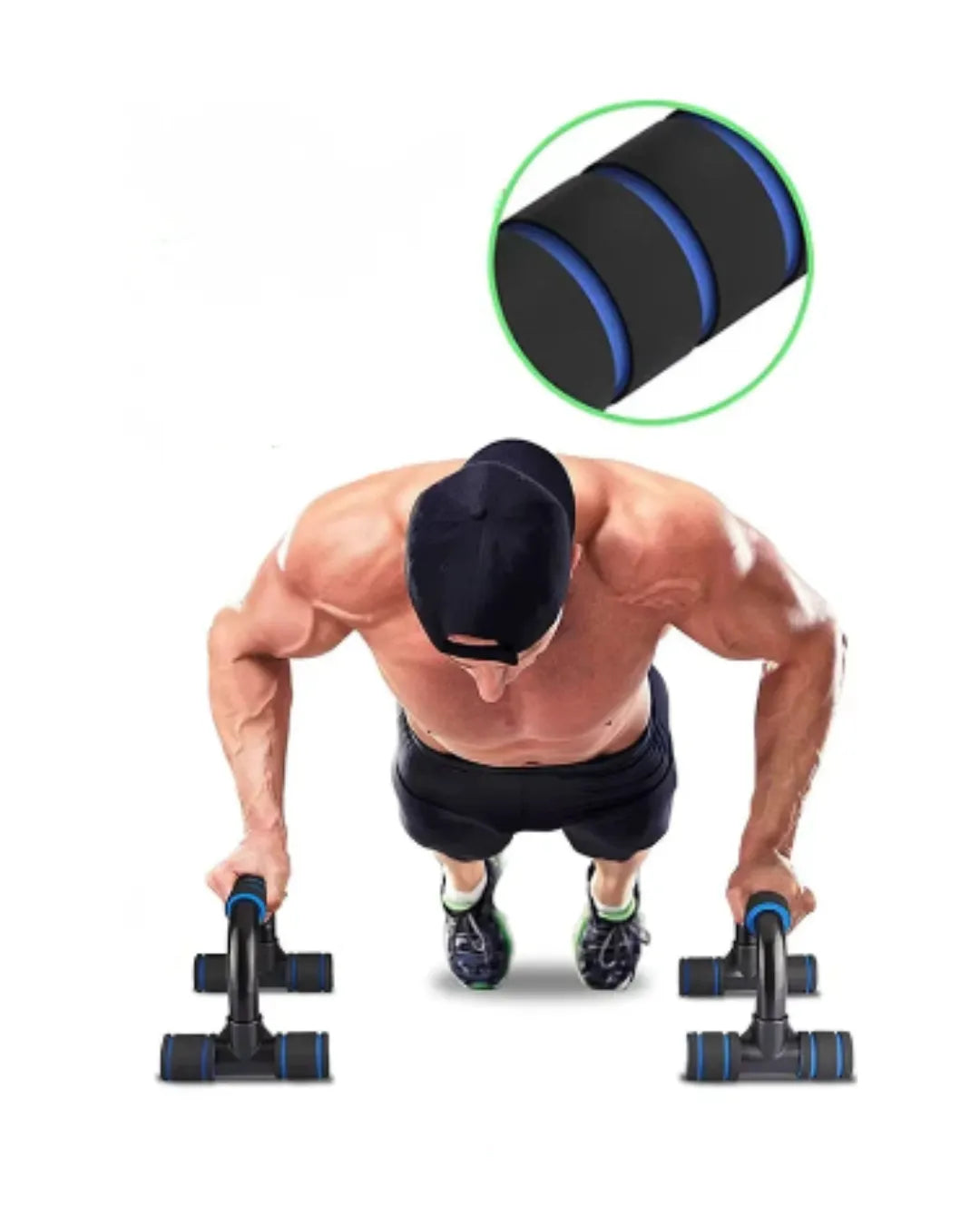 Push-Up Stability Bars – Ergonomic Trainer