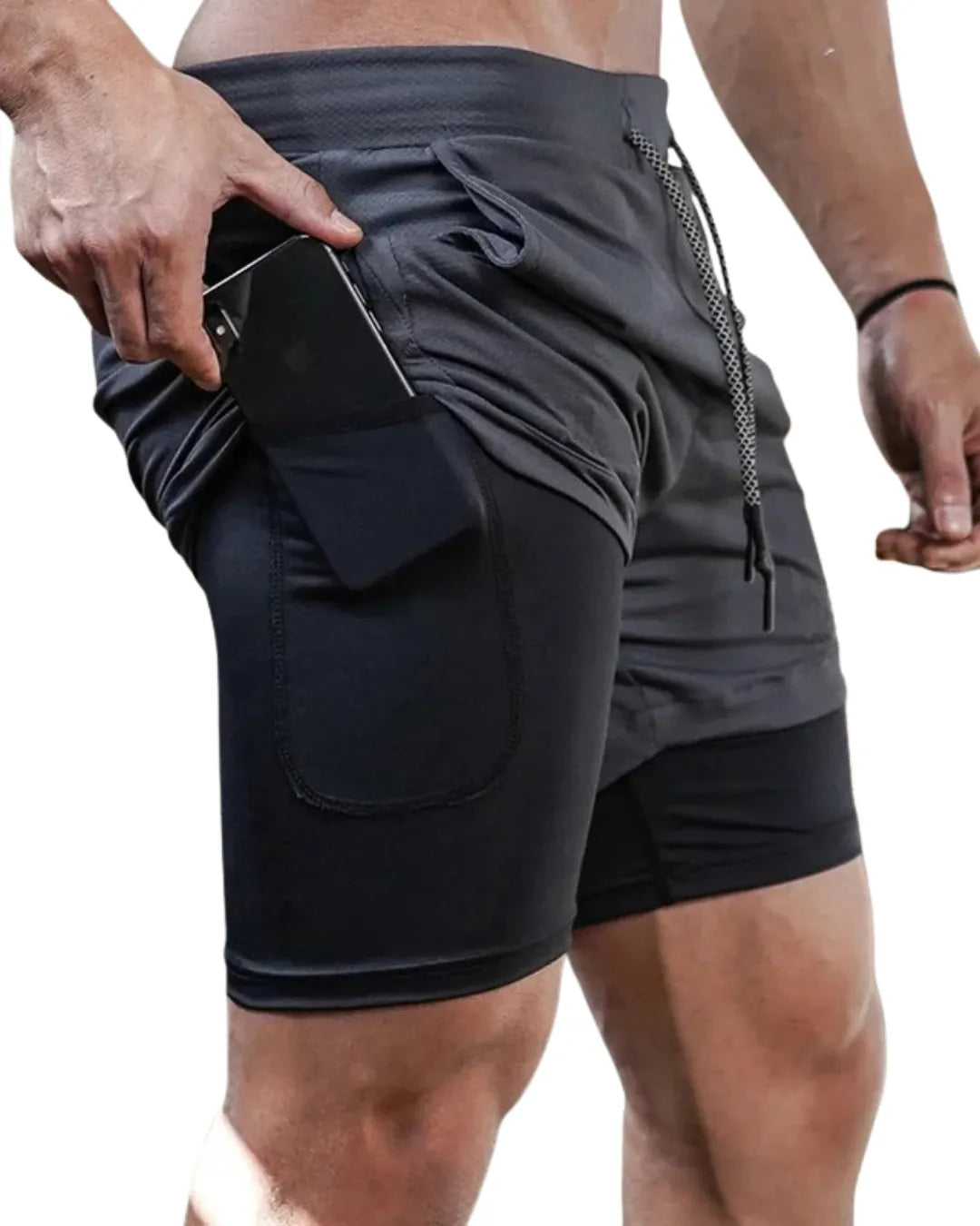 Dual-Layer Training Shorts