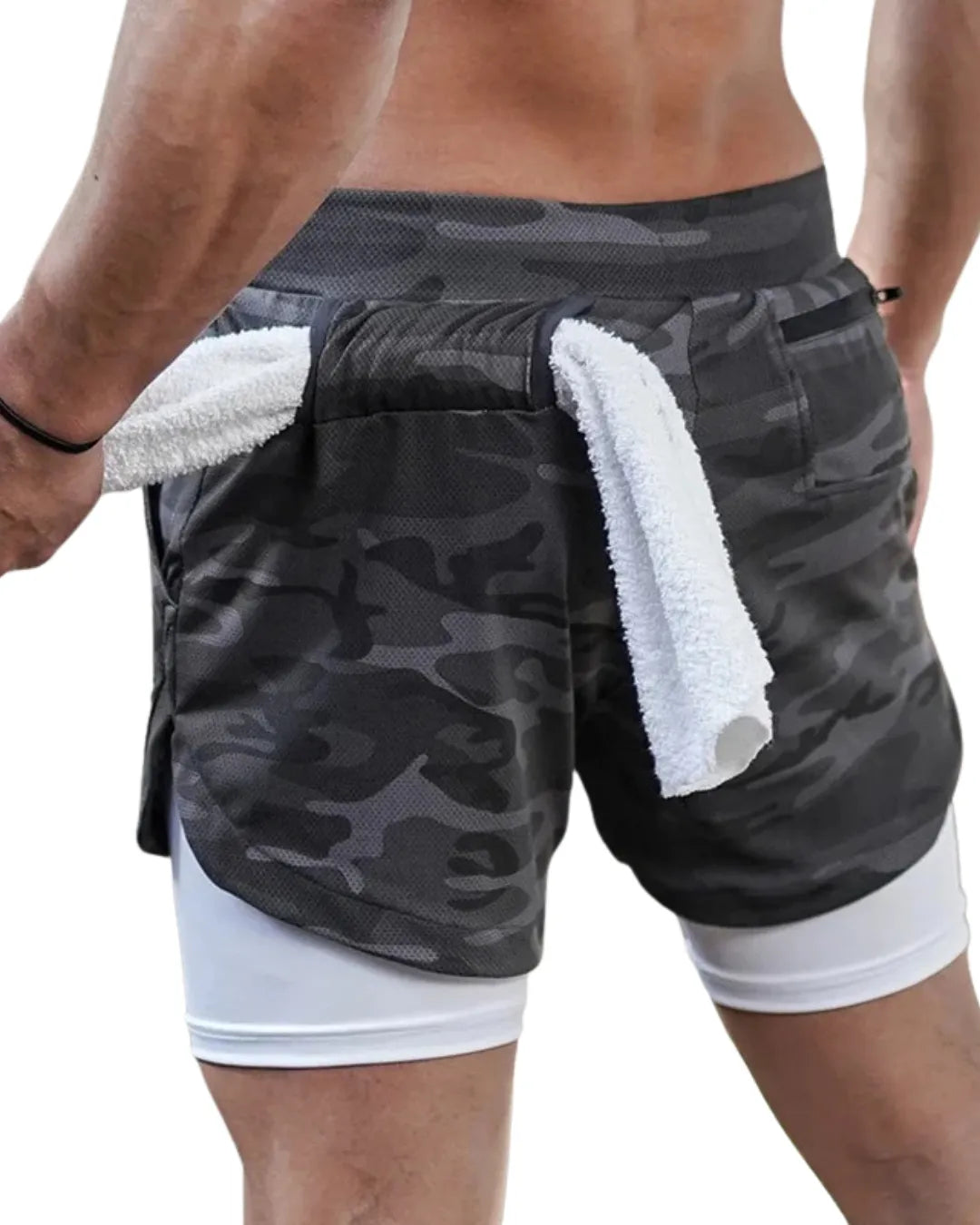 Dual-Layer Training Shorts
