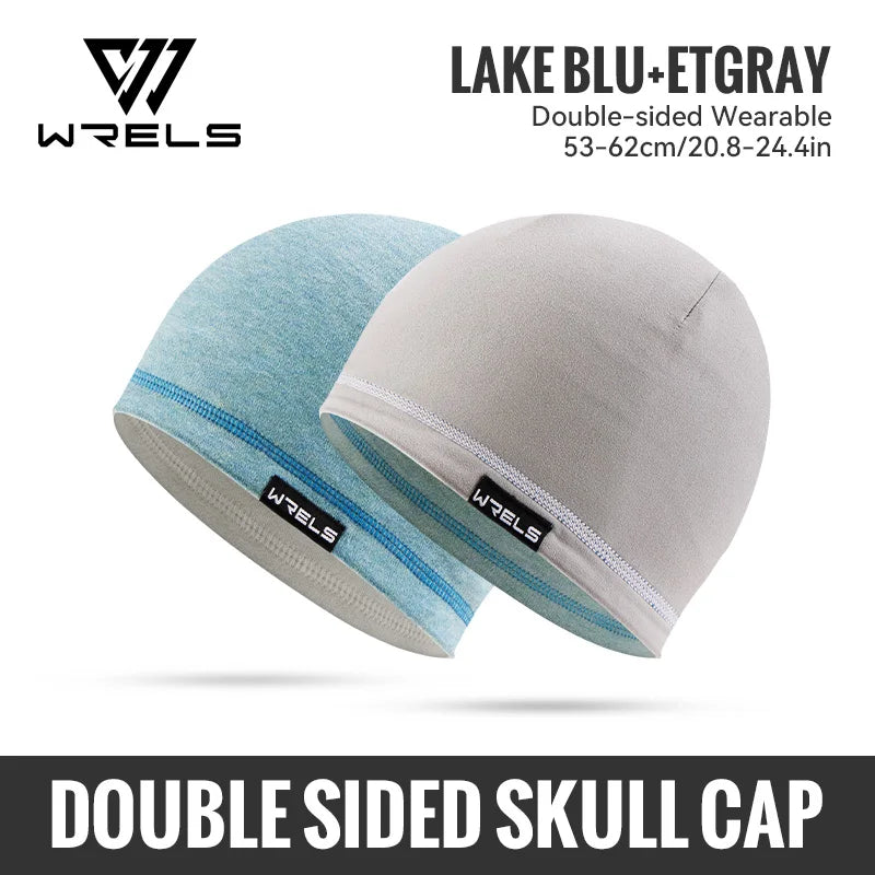 WRELS Skull Cap Fleece Beanie Winter Windproof Breathable Polar Beanie Cap Thick Unisex for Outdoor Exercising Cycling Cap
