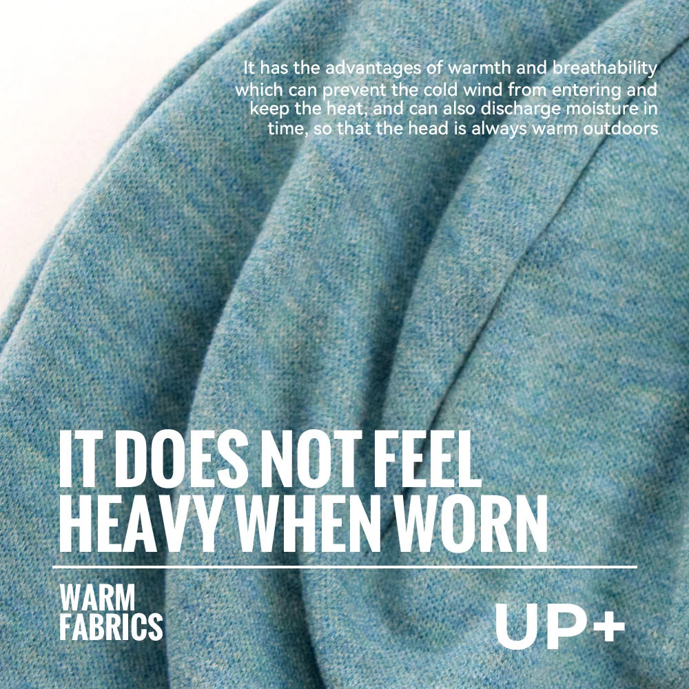 WRELS Skull Cap Fleece Beanie Winter Windproof Breathable Polar Beanie Cap Thick Unisex for Outdoor Exercising Cycling Cap