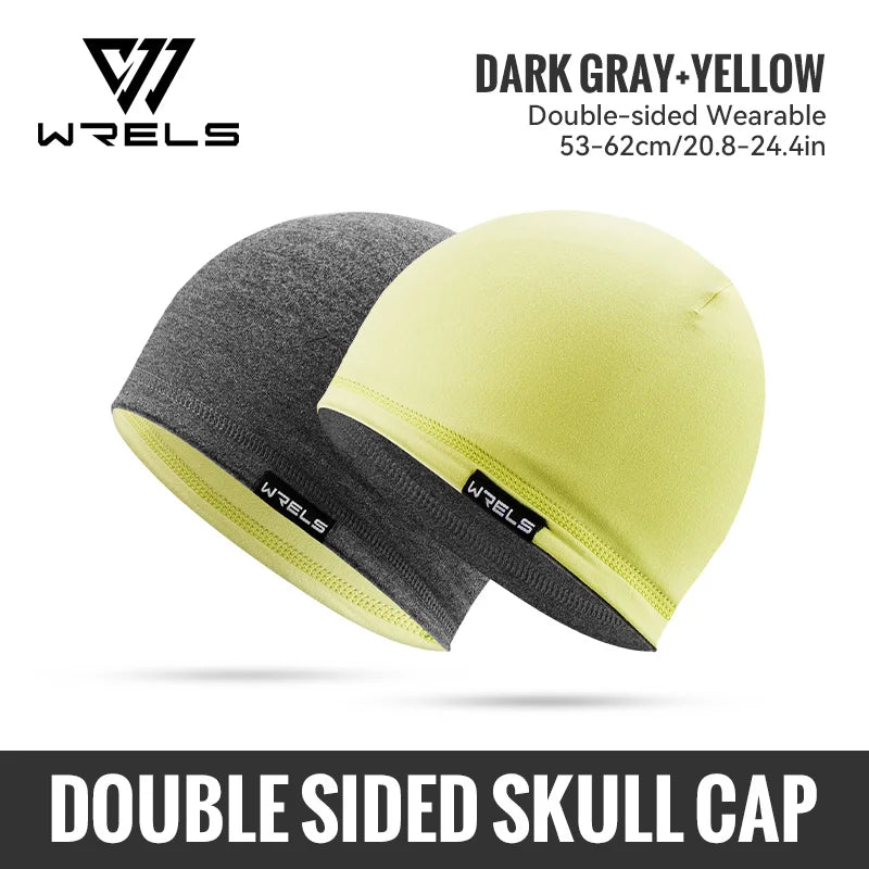 WRELS Skull Cap Fleece Beanie Winter Windproof Breathable Polar Beanie Cap Thick Unisex for Outdoor Exercising Cycling Cap