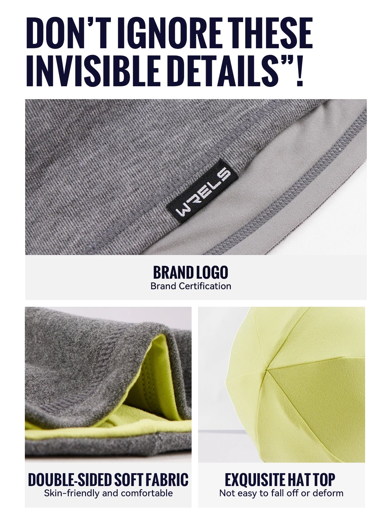 WRELS Skull Cap Fleece Beanie Winter Windproof Breathable Polar Beanie Cap Thick Unisex for Outdoor Exercising Cycling Cap