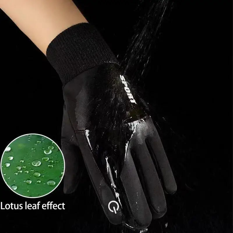 Waterproof Thermal Grip Gloves