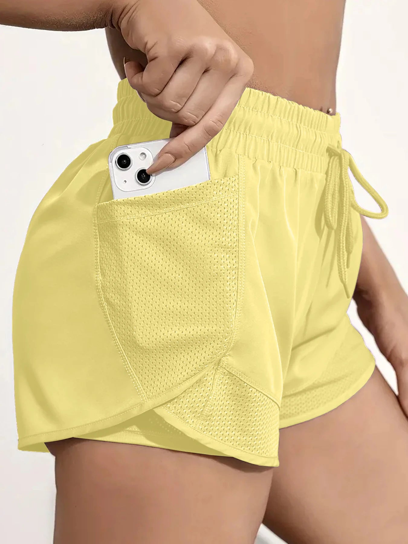Dual-Layer Pocket Shorts