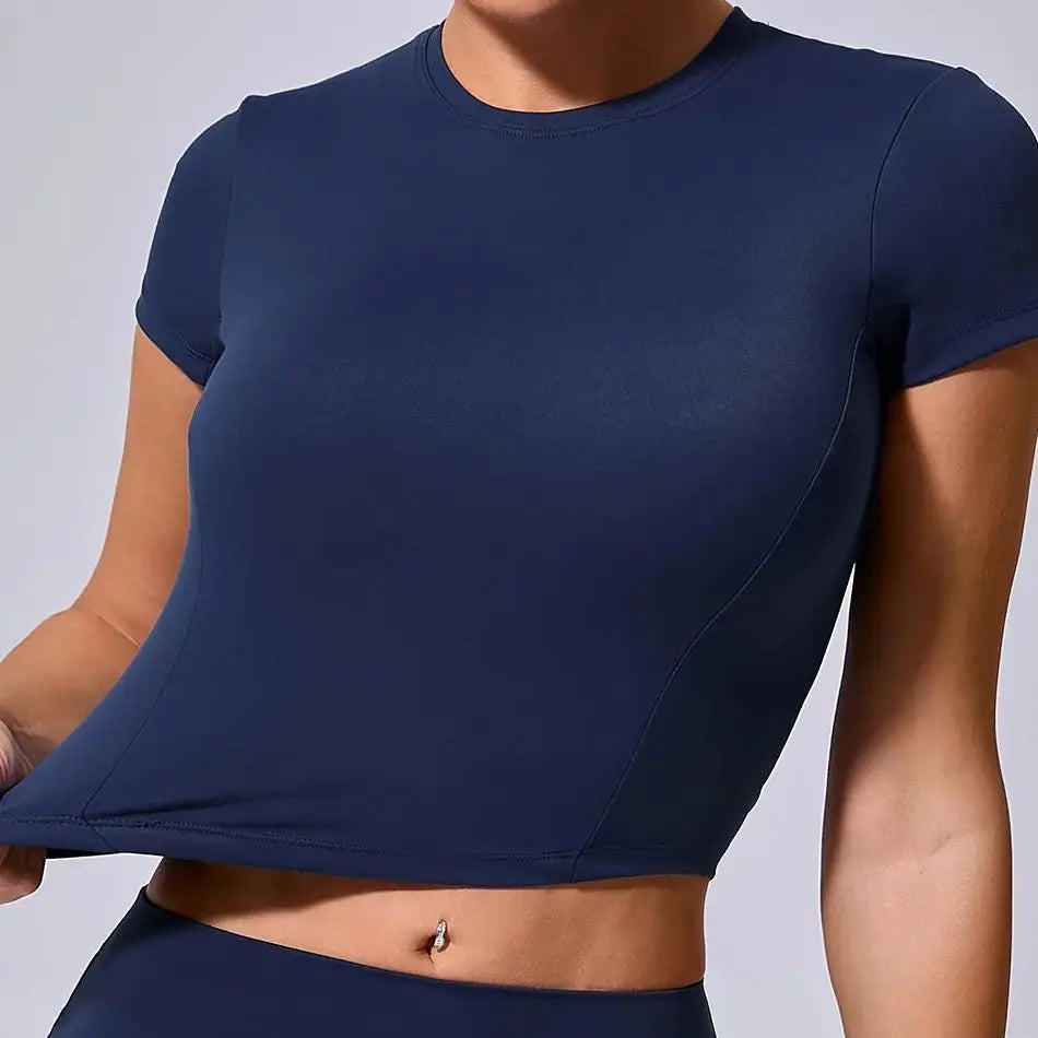Seamless Crop Tee
