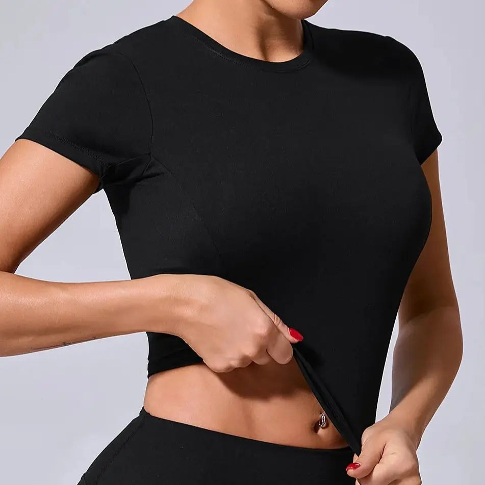 Seamless Crop Tee
