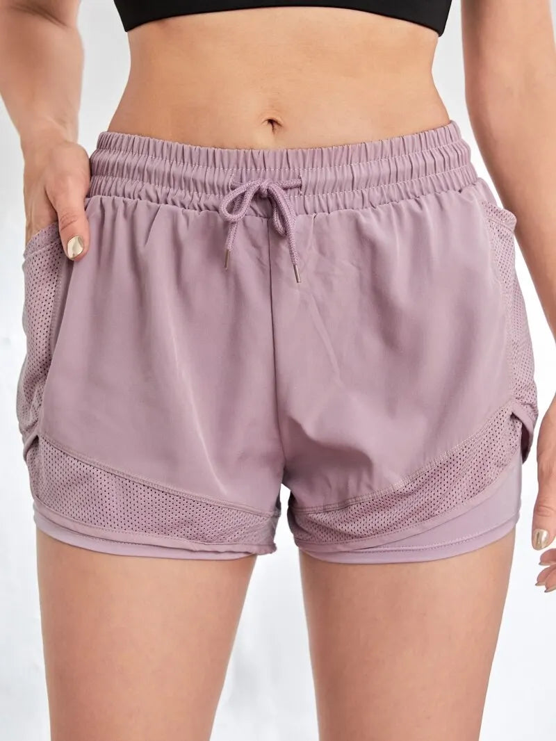 Dual-Layer Pocket Shorts