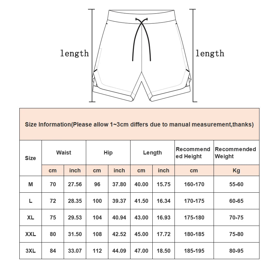 Dual-Layer Training Shorts