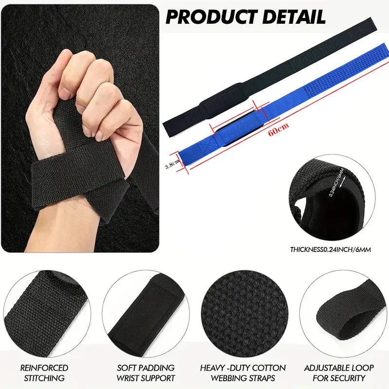 Performance Lifting Straps – Grip Assist
