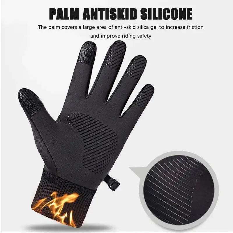 Waterproof Thermal Grip Gloves